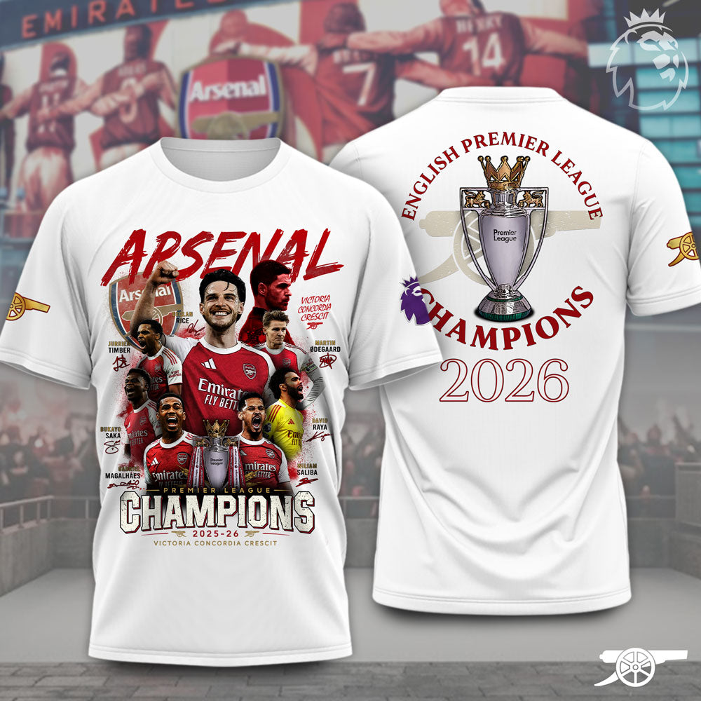 Arsenal Champions Limited Edition T-shirt