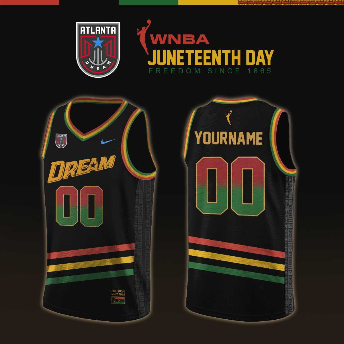 Atlanta Dream 2026 WNBA x Juneteenth Day Jersey Limited Edition