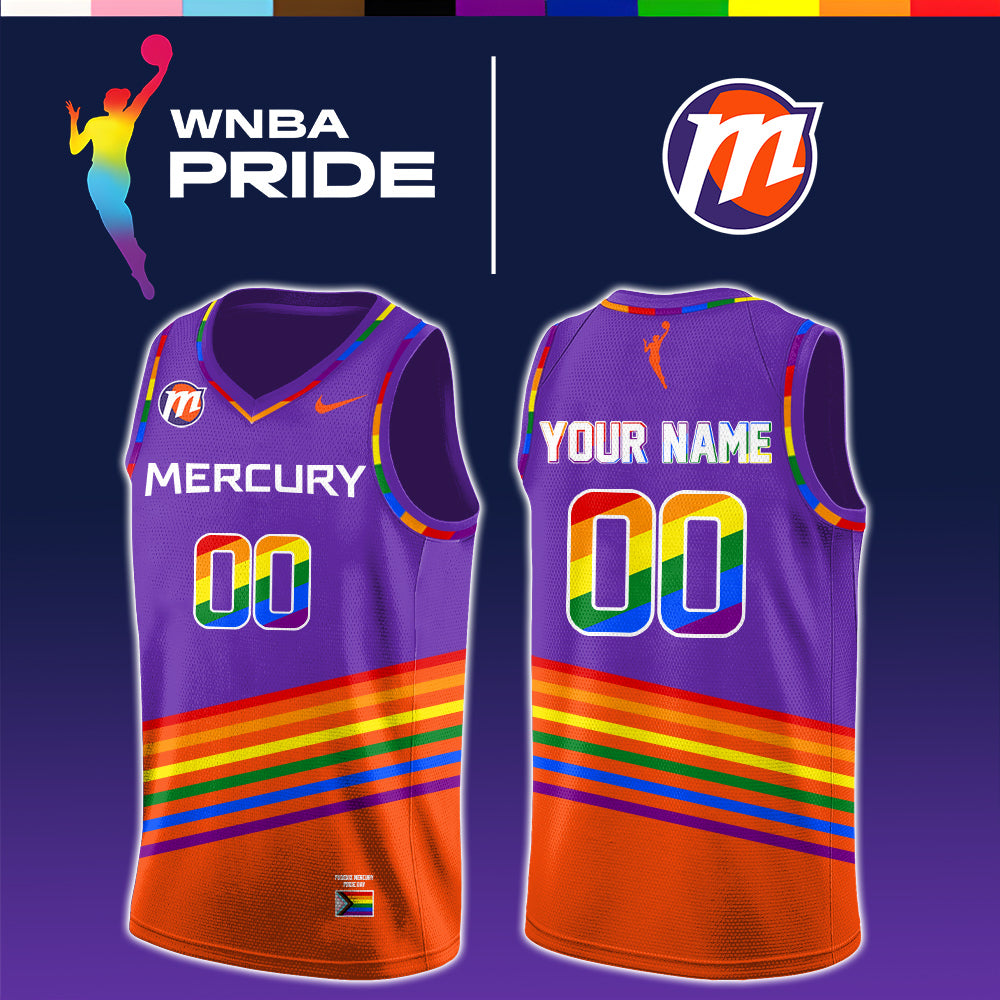 Phoenix Mercury 2026 WNBA x Pride Day Jersey Limited Edition