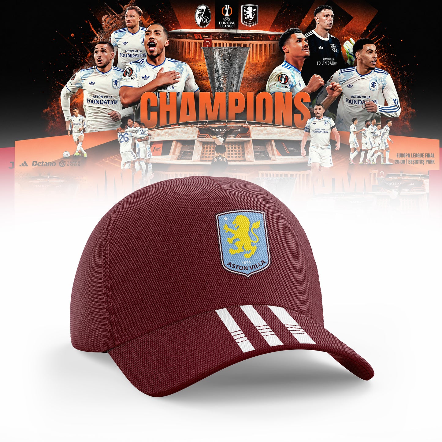 Aston Villa Champions Europa League 25/26 Tshirt