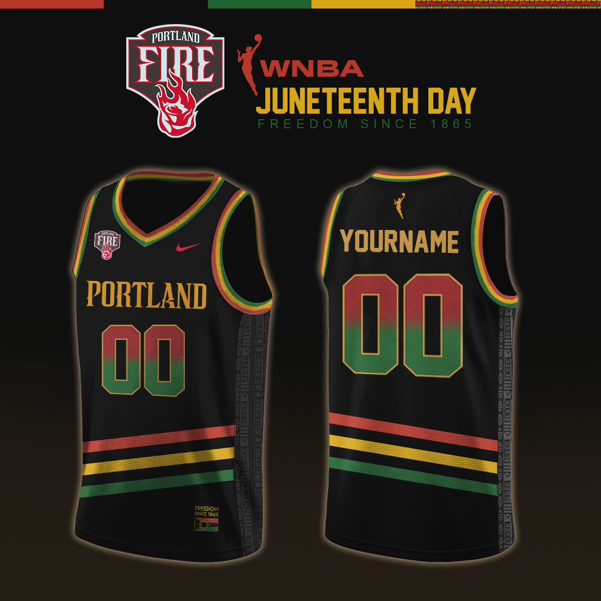 Portland 2026 WNBA x Juneteenth Day Jersey Limited Edition
