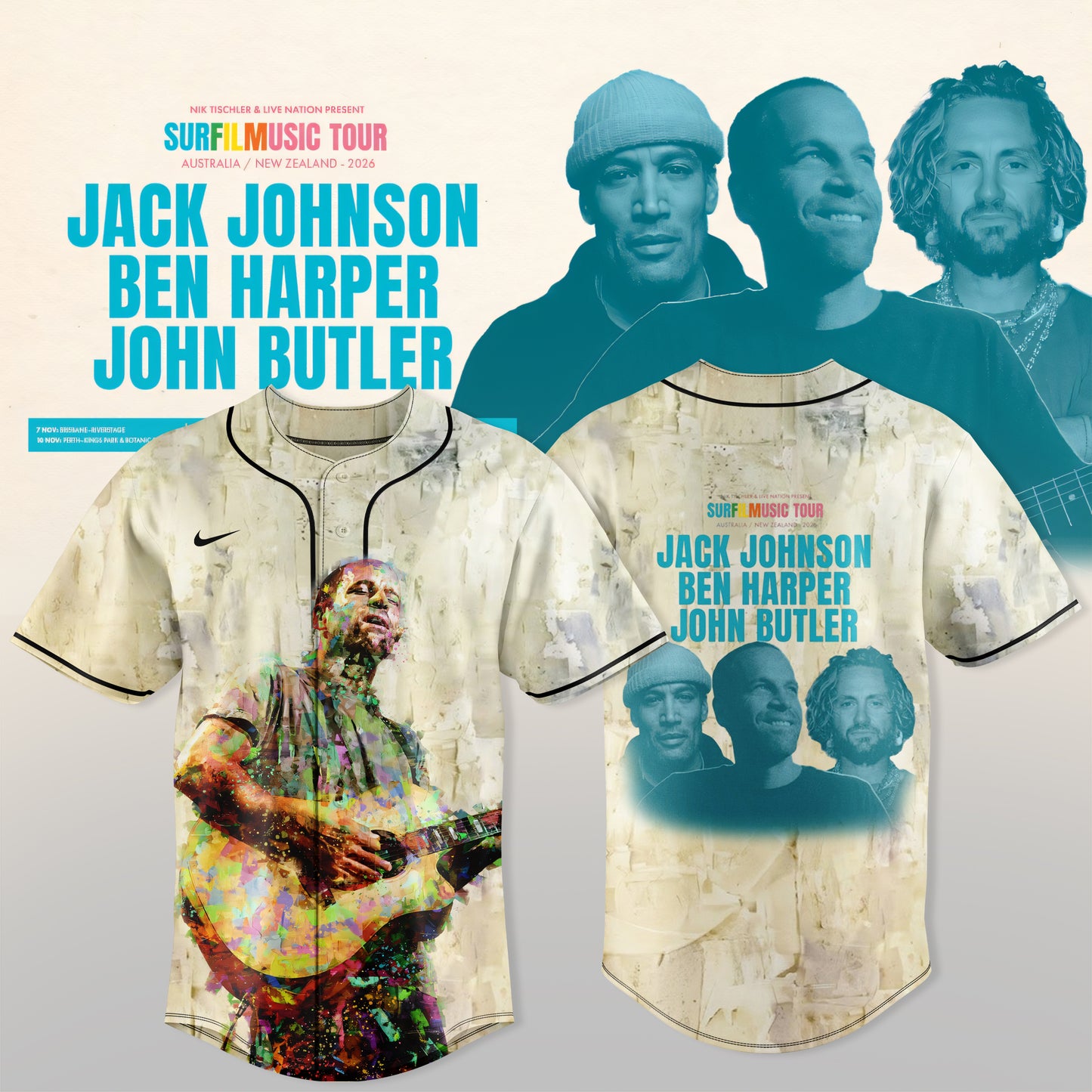 SURF MUSIC TOUR 2026 COLLECTION JERSEY
