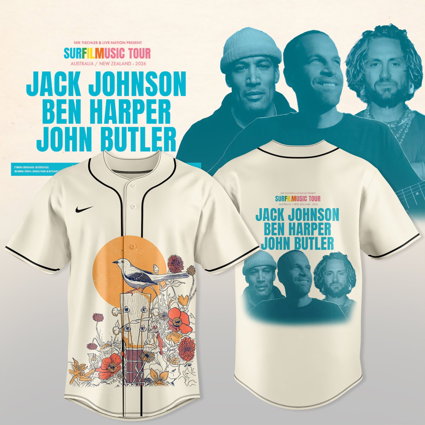 SURF MUSIC TOUR 2026 COLLECTION JERSEY