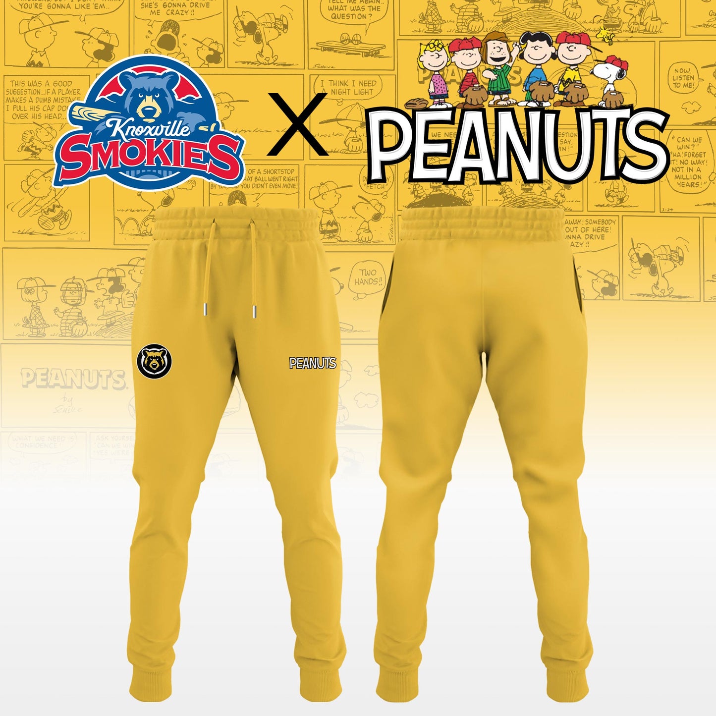 K. Smokies x Peanuts Night Game 2026 Limited Edition Jersey