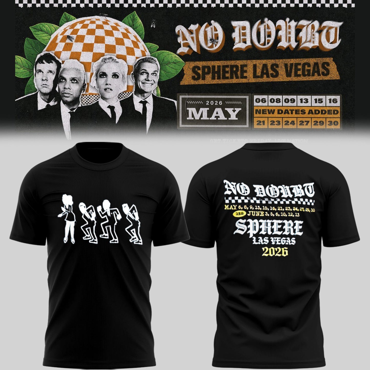 Limited Edition No Doubt Live at Sphere 2026 Shirt