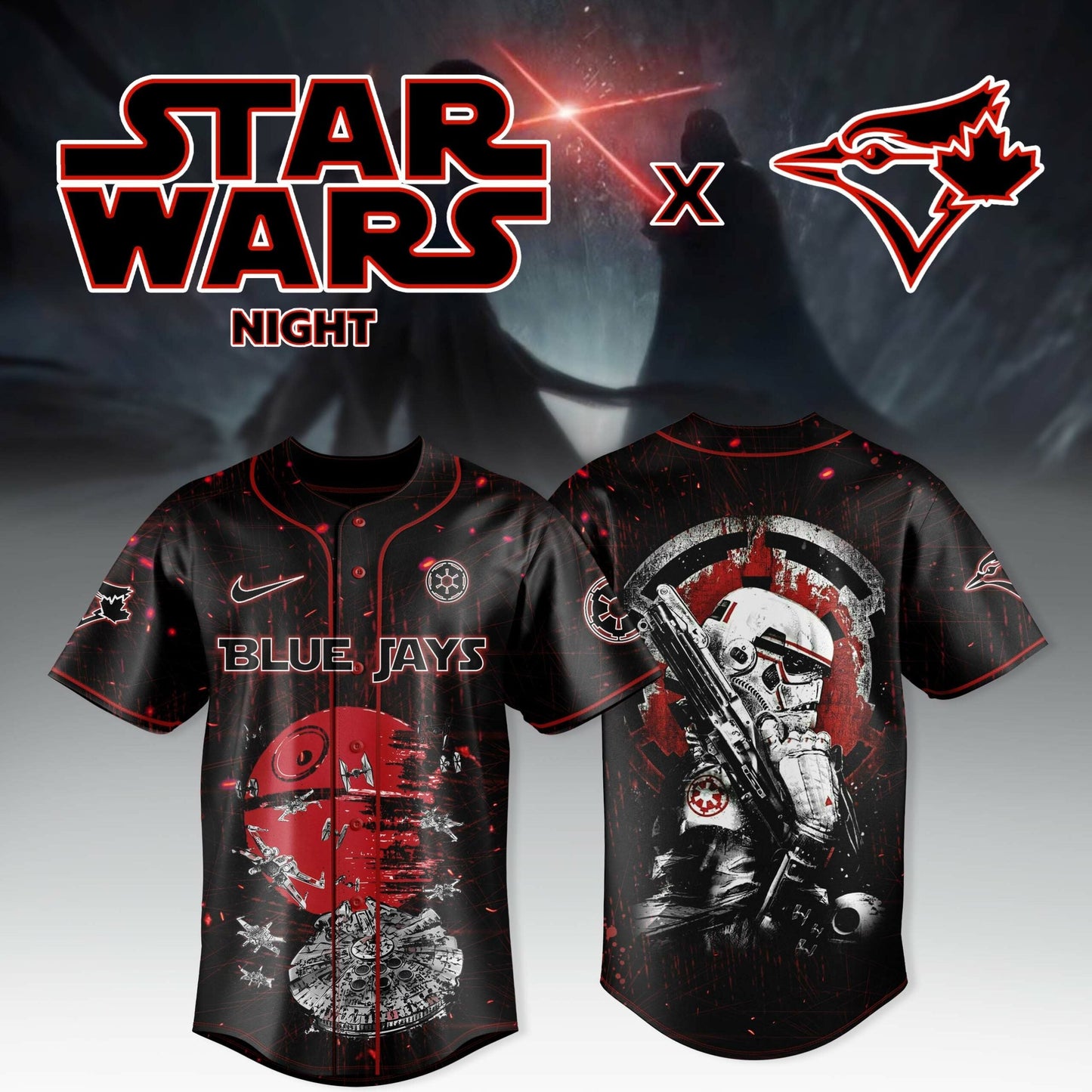 Toronto Blue Jays X Star Wars Night New Collection Jersey