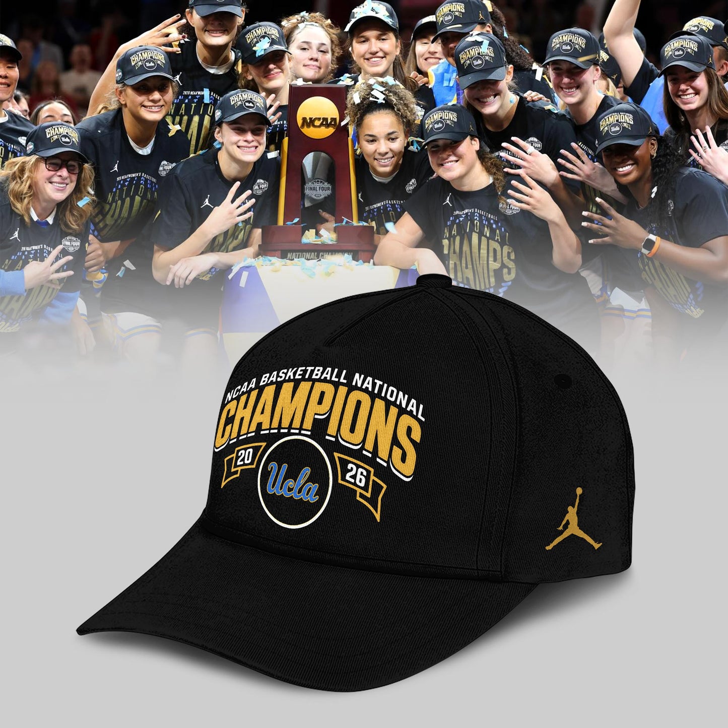 Limited Edition 2026 WBB National Champions 👑🀠Champions Shirt