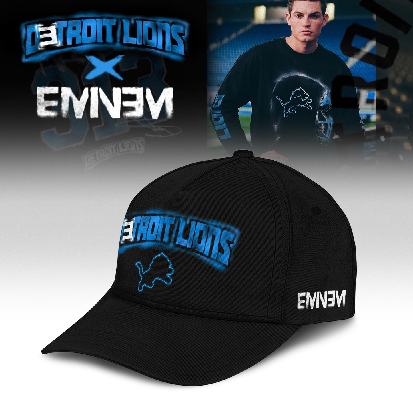 Eminem x Detroit Lions Thanksgiving Halftime Show� Limited Edition Hoodie