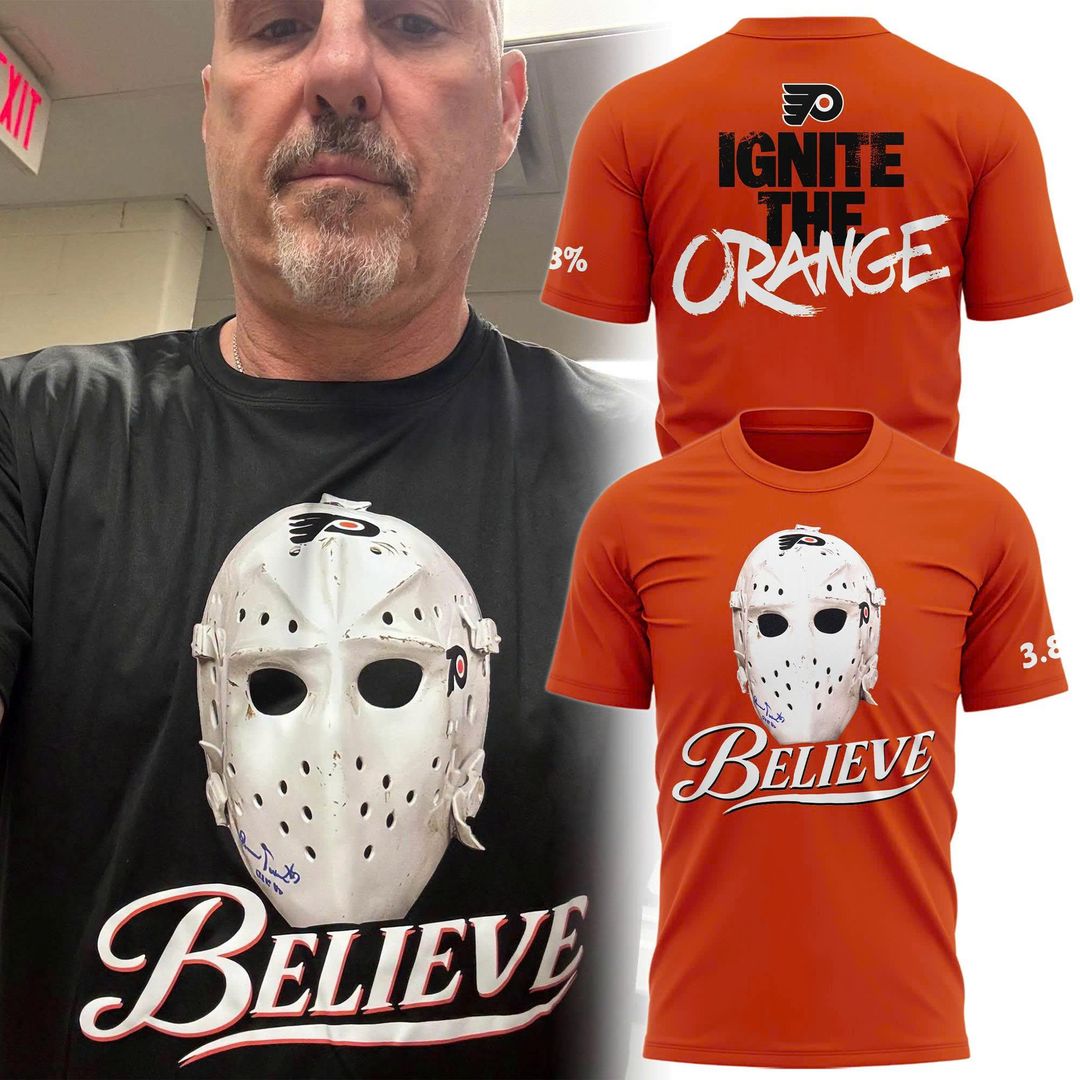 Philadelphia Flyers 2026 "BELIEVE 3,8%" Tee