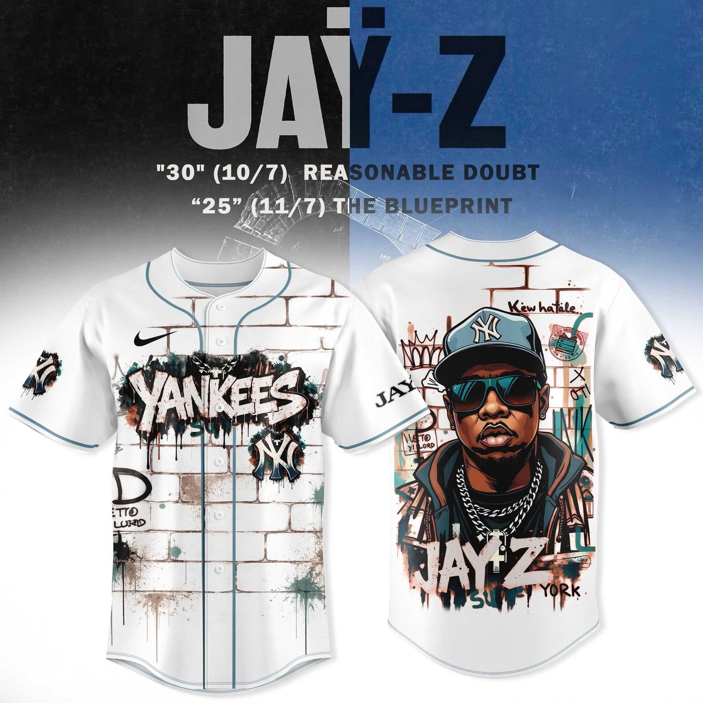 NYY x Jay-Z Hometown Show 2026 Limited Edition Jersey