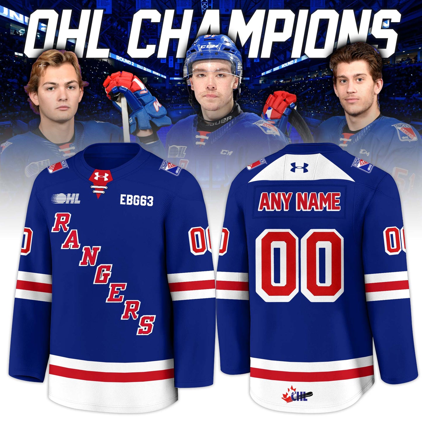 KIT Champions Ontario Hockey League 2026 Limited Edition + Selling Out Fast