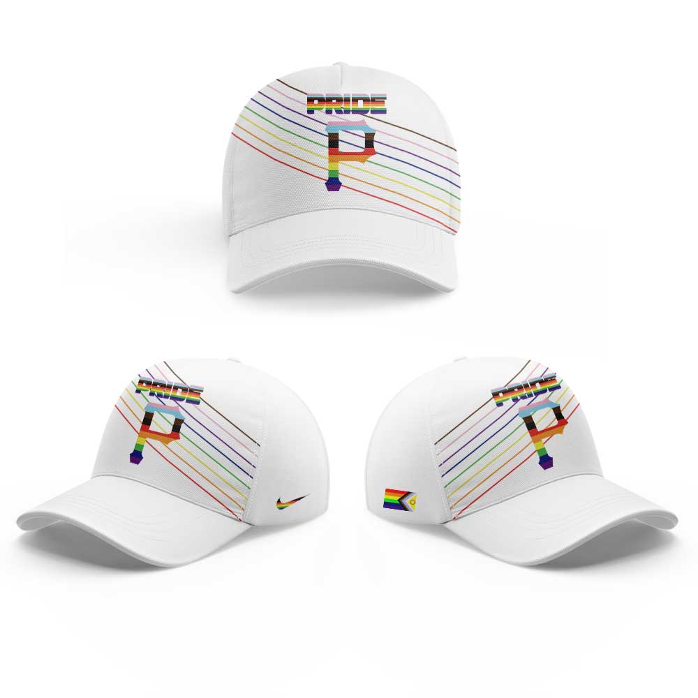 Limited Edition Pittsburgh Pirates Happy Pride Month White Jersey