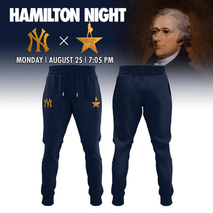 New York Yankees MLB x Hamilton Night 2025 Limited Edition Hoodie