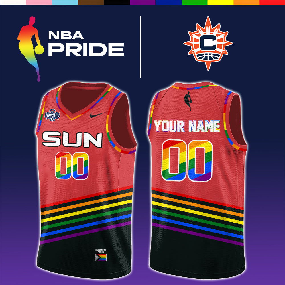 Connecticut Sun 2026 WNBA x Pride Day Jersey Limited Edition