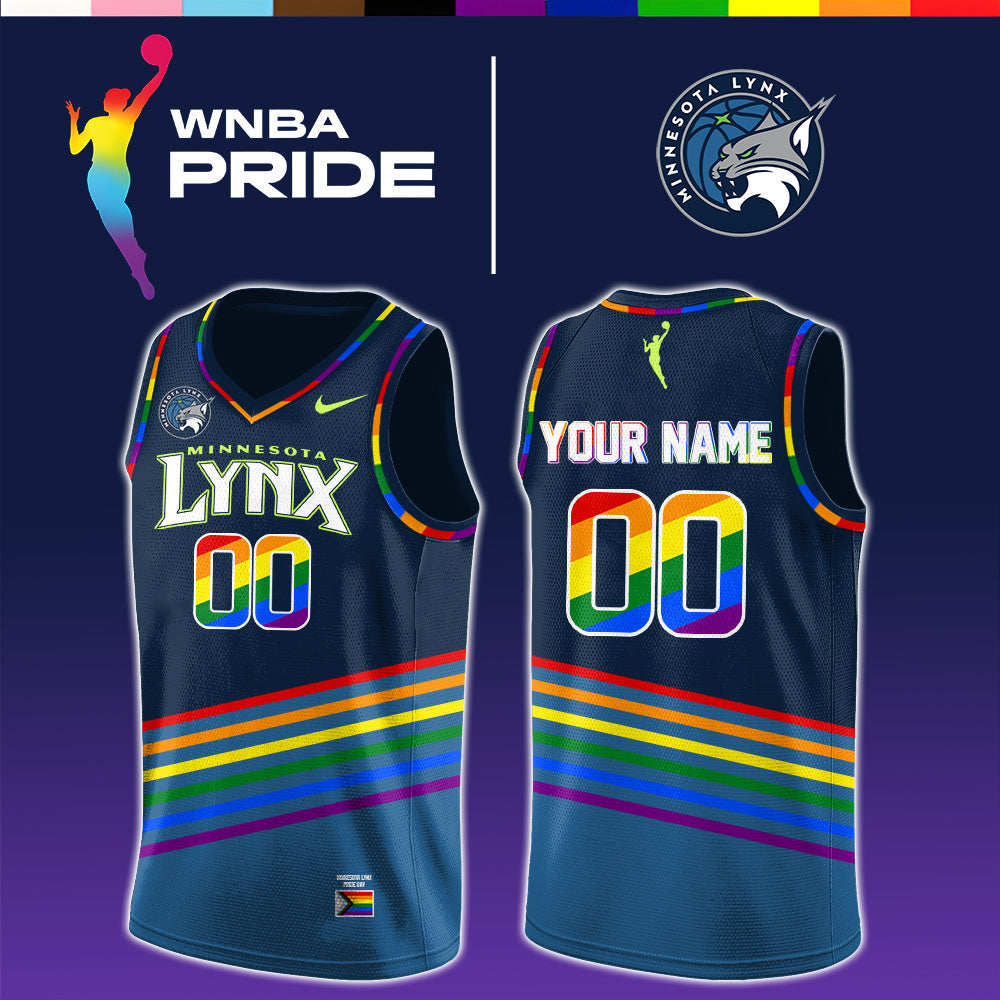 Minnesota Lynx 2026 WNBA x Pride Day Jersey Limited Edition