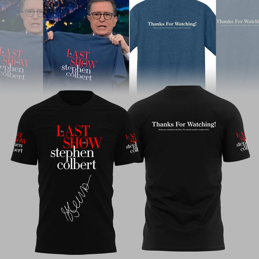 The Late Show with Stephen Colbert Signature Limited Edition Shirt
