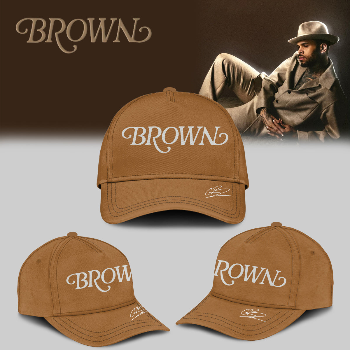 CHRIS BROWN’S BROWN ALBUM Limited Edition T-Shirt