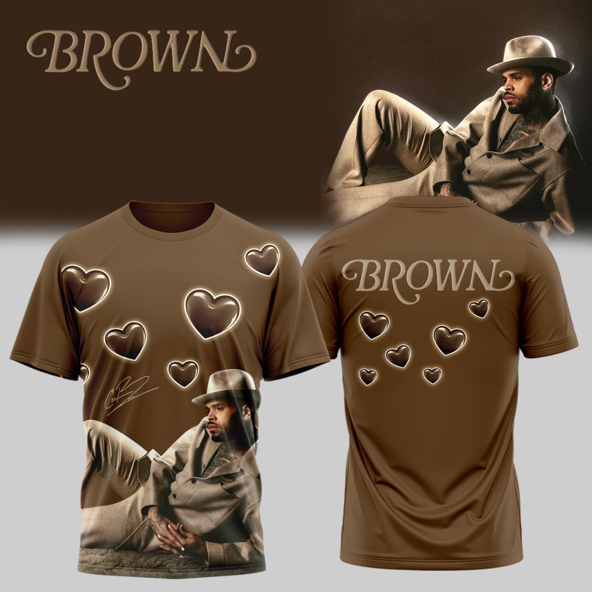 CHRIS BROWN’S BROWN ALBUM Limited Edition T-Shirt
