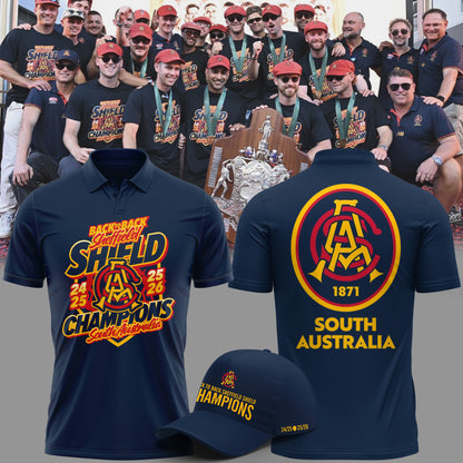 South Australia Cricket Teams back to back Sheffield Shield Champions POLO
