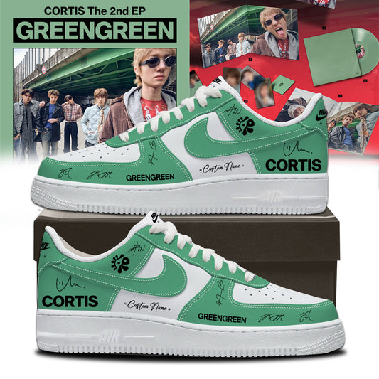 _CORTIS The 2nd EP [GREENGREEN] Limited Edition Signature – Shoes