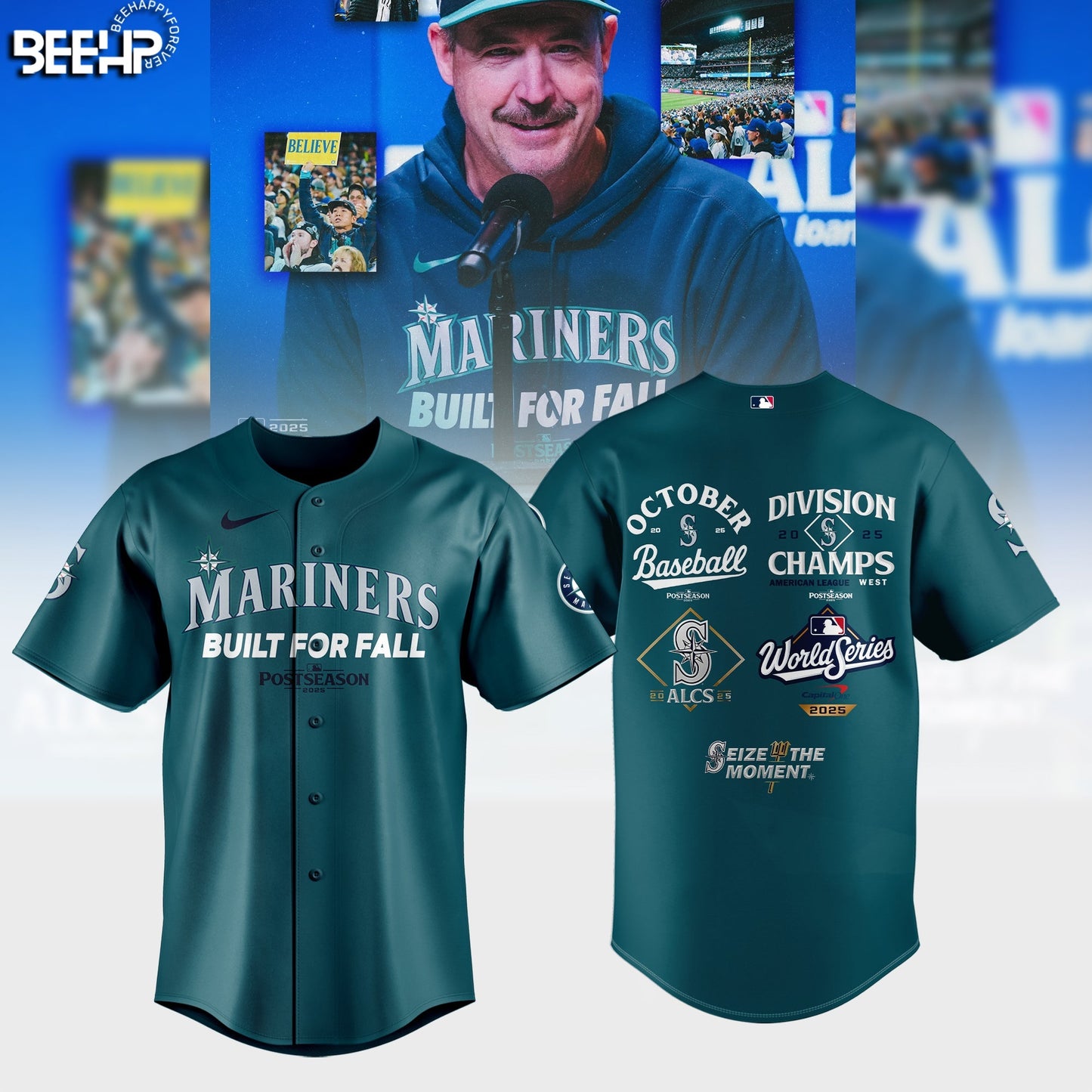 Seattle Mariners Built For Fall Limited Edition Jersey
