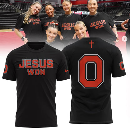 Jesus Won_Ohio State Buckeyes Limited Edition T-Shirt