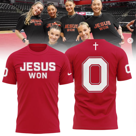 Jesus Won_Ohio State Buckeyes Limited Edition T-Shirt