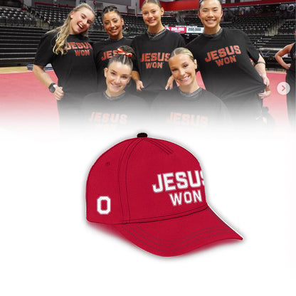 Jesus Won Ohio State Buckeyes Limited Edition Jersey