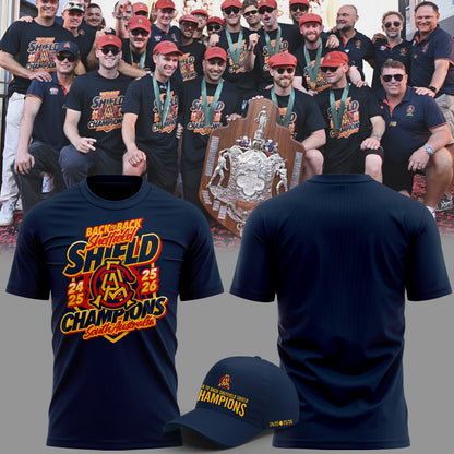 South Australia Cricket Teams back to back Sheffield Shield Champions T-shirt