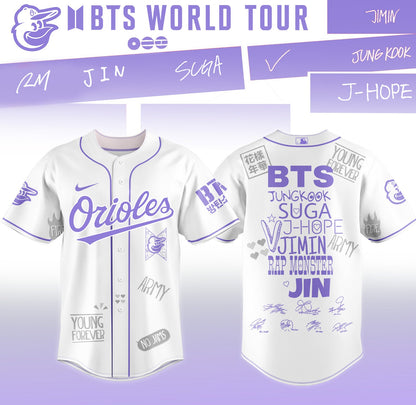 MLB All Team X BTS COMEBACK & WORLD TOUR 2026 Limited Edition “ Jersey