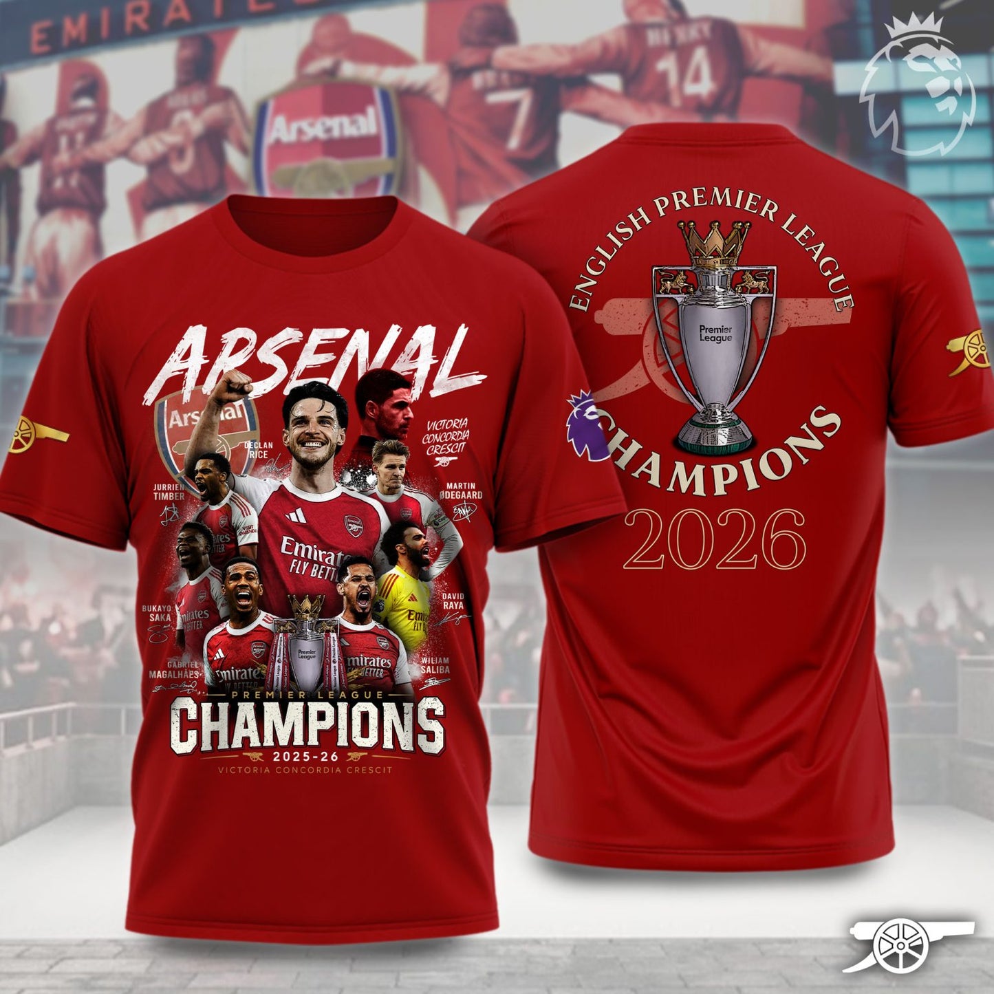 Arsenal Champions Limited Edition T-shirt