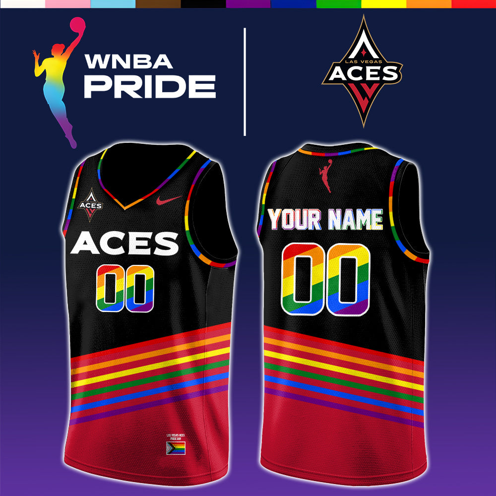 Las Vegas Aces 2026 WNBA x Pride Day Jersey Limited Edition