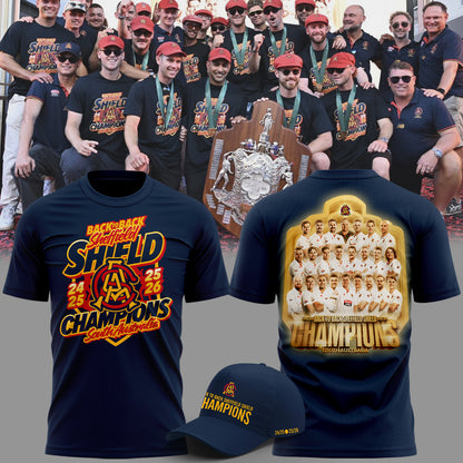 South Australia Cricket Teams back to back Sheffield Shield Champions T-shirt