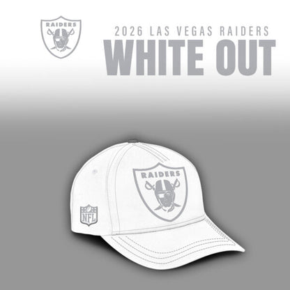 Las Vegas Raiders 2026 White Out Limited Edition Shirt