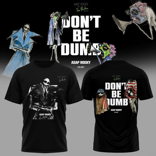 A$AP Rocky DON™T BE DUMB New Album Combo Shirt