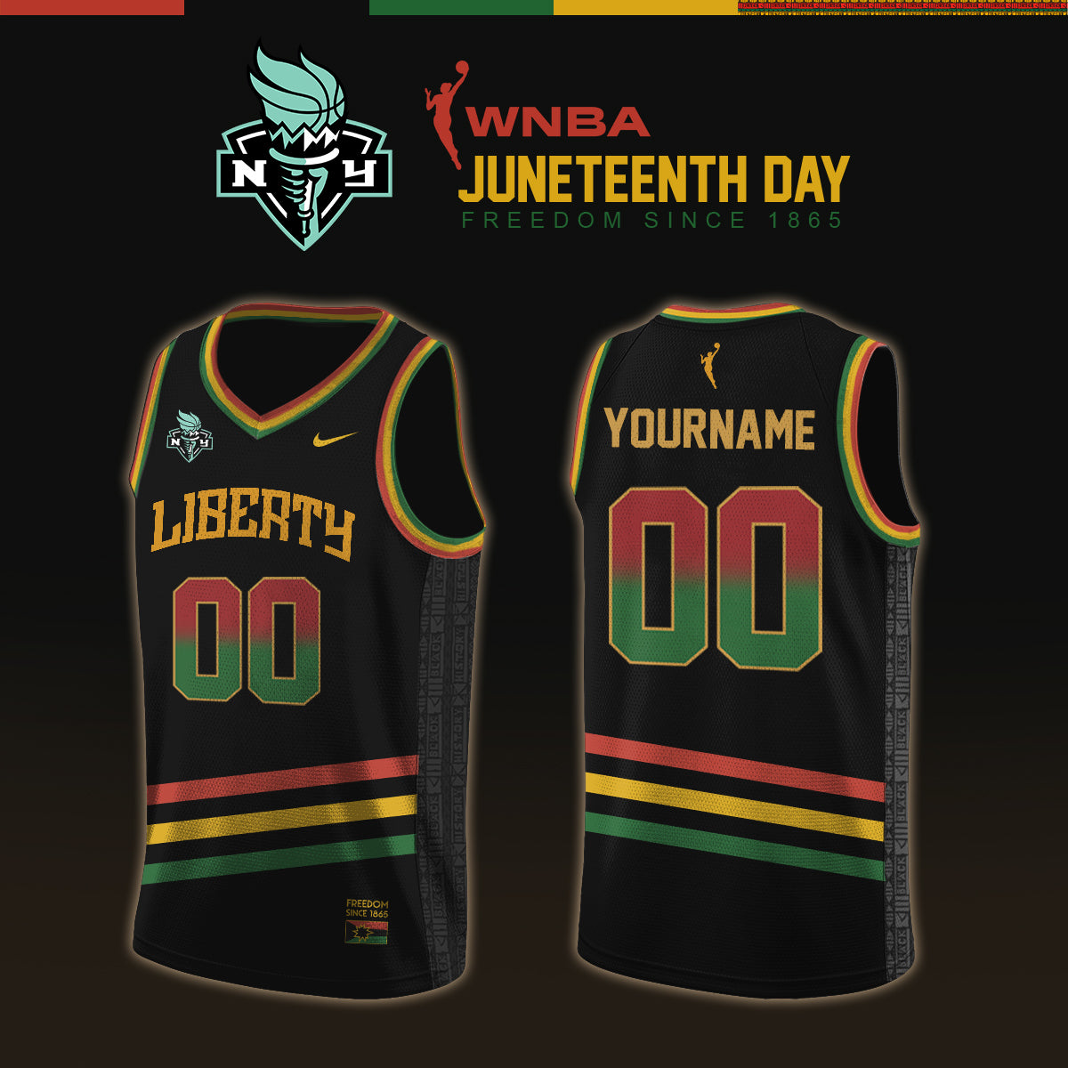 New York Liberty 2026 WNBA x Juneteenth Day Jersey Limited Edition