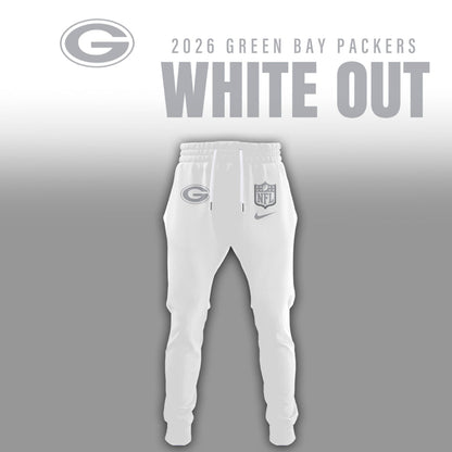 Green Bay Packers 2026 White Out Limited Edition Shirt