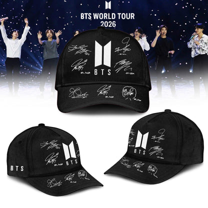 BTS Comeback & World Tour 2026 Limited Edition Signature “ Hoodie