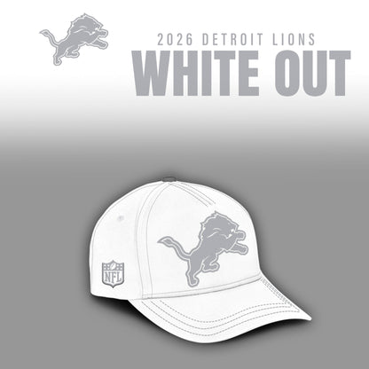 Detroit Lions 2026 White Out Limited Edition Hoodie