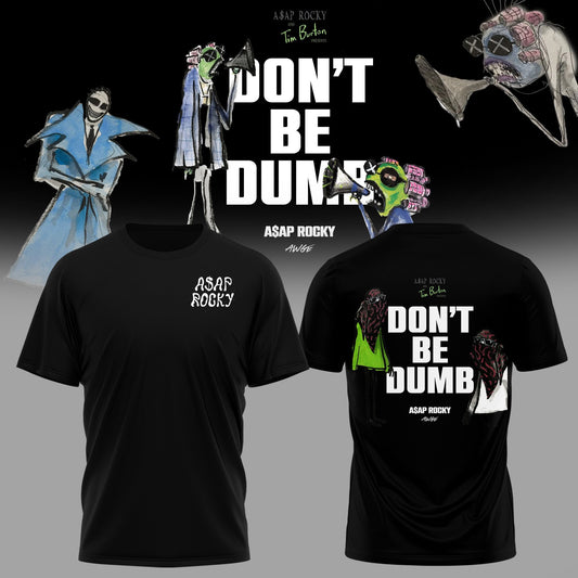 A$AP Rocky DON™T BE DUMB New Album Combo Shirt