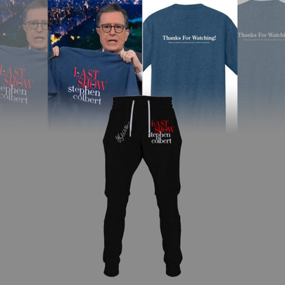 The Late Show with Stephen Colbert Signature Limited Edition Shirt