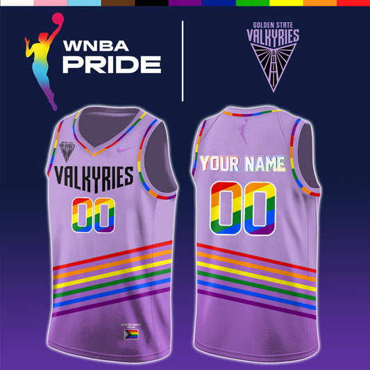 Golden State Valkyries 2026 WNBA x Pride Day Jersey Limited Edition