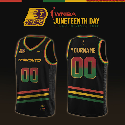Toronto Tempo 2026 WNBA x Juneteenth Day Jersey Limited Edition