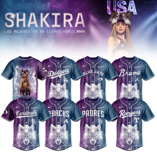 MLB x Shakira “ Cosmic She Wolf World Tour Collection
