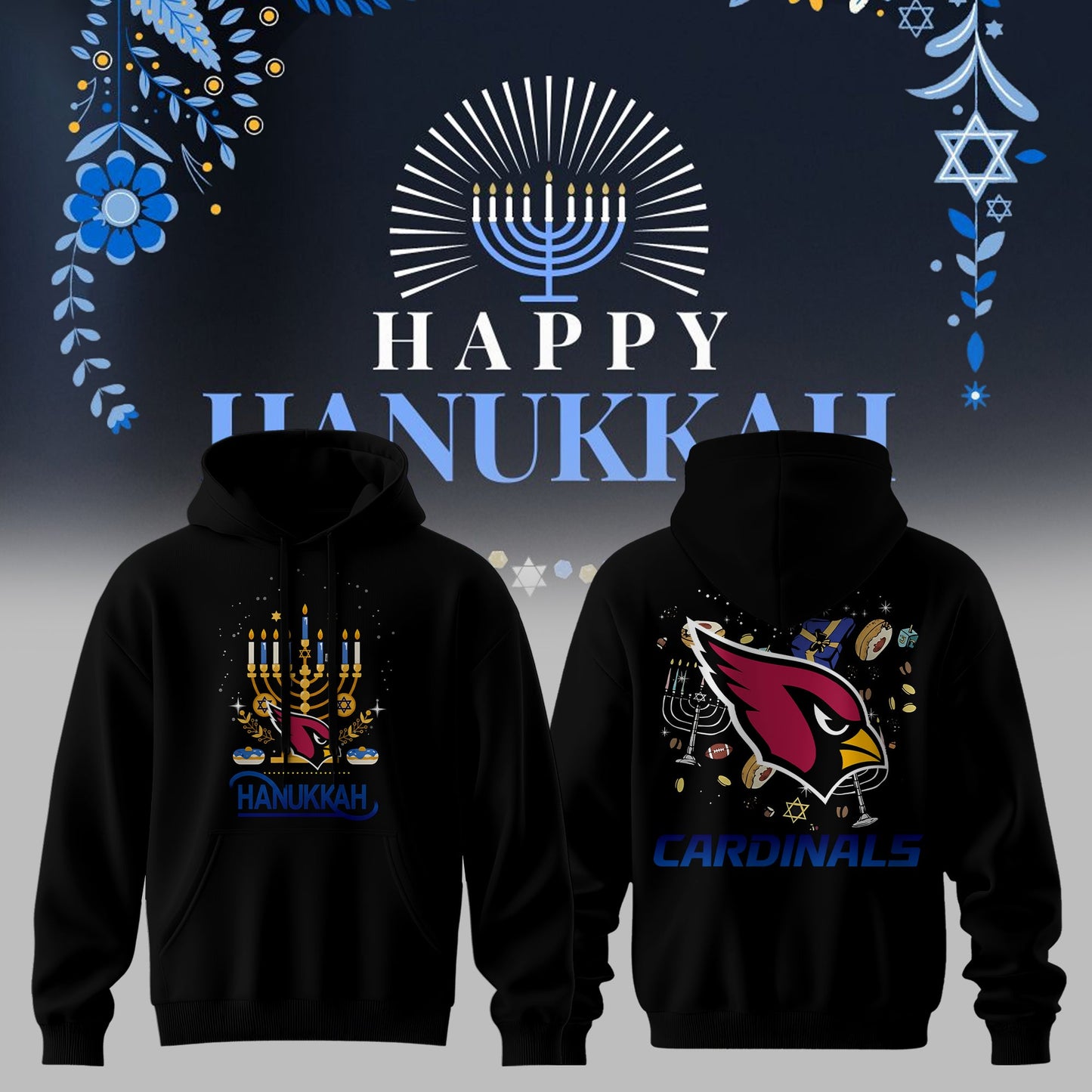 Arizona Cardinals X Hanukkah Just Got Better ðŸ•Ž