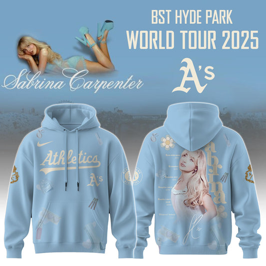 A t h l e t i c s x Sabrina Carpenter Short  Sweet Tour Hoodie Editions Limited +Selling Out Fast