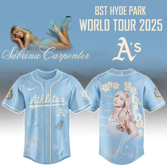 A t h l e t i c s x Sabrina Carpenter Short  Sweet Tour Jersey Editions Limited +Selling Out Fast