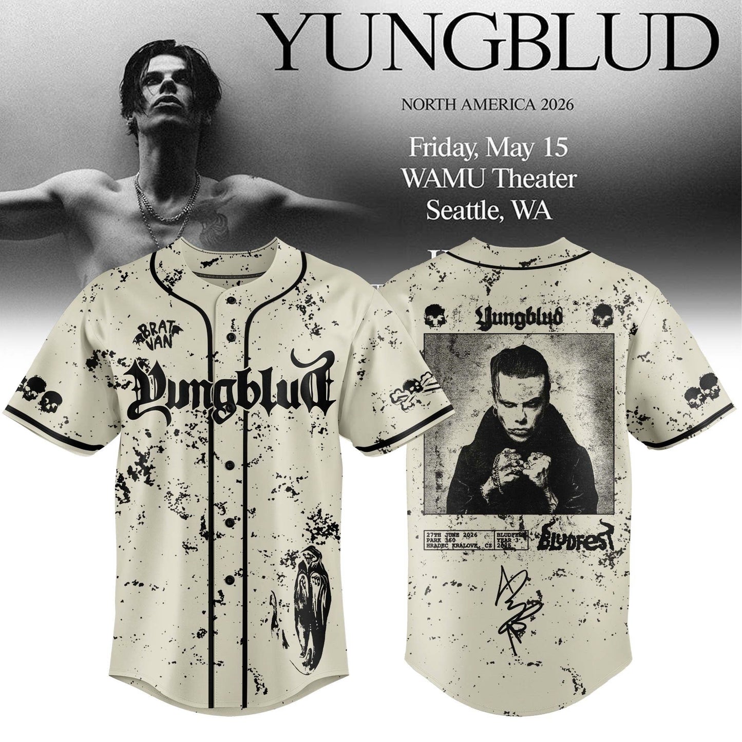 YBD Idols The World Tour 2026 Limited Edition Jersey