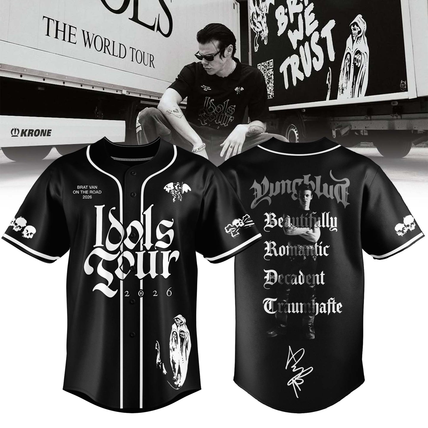 YBD Idols The World Tour 2026 Limited Edition Jersey