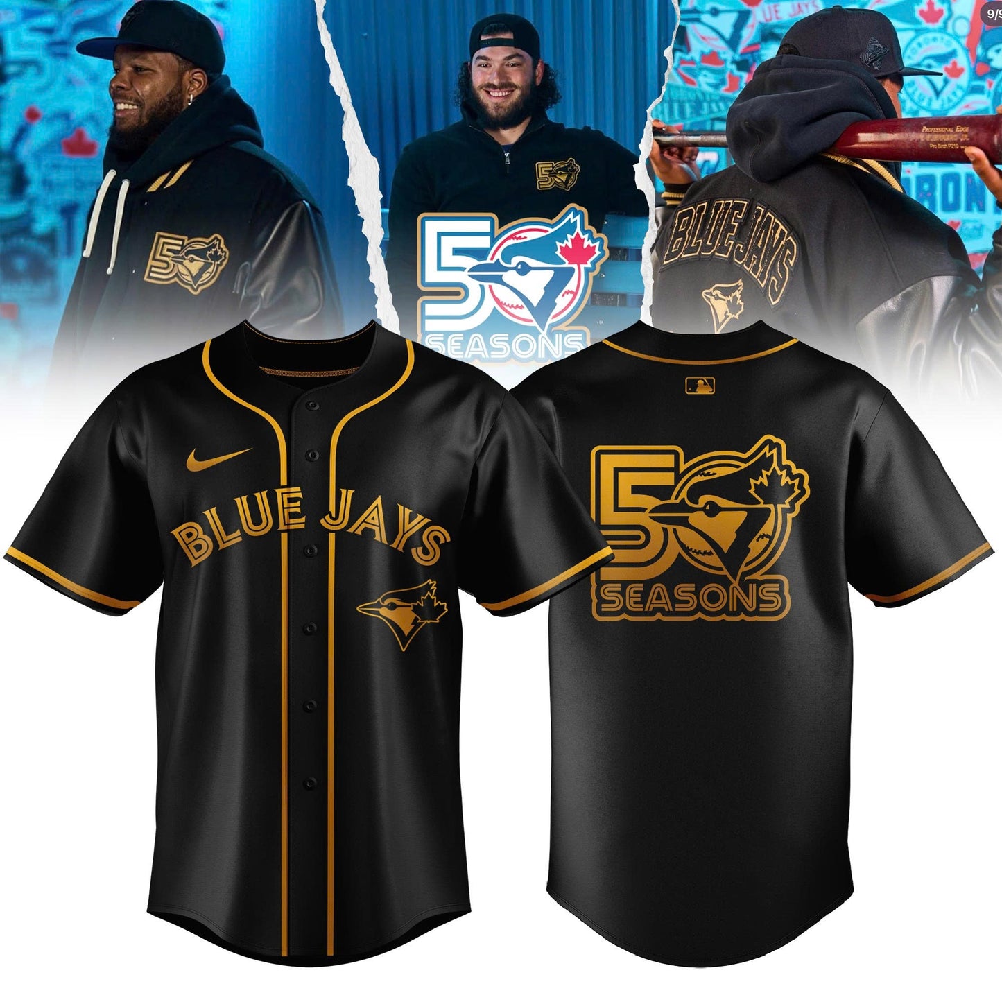 Toronto Blue Jays 50th Season Limited Edition Jersey
